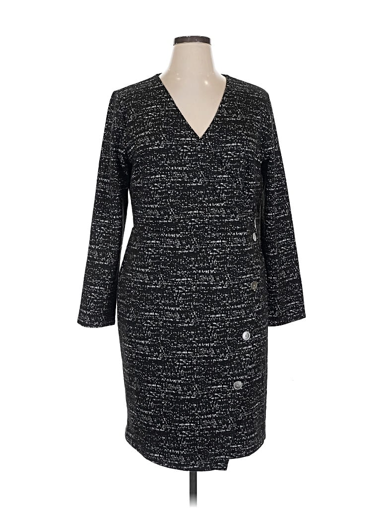 Pre-owned Ann Taylor Factory Casual Dress In Gray