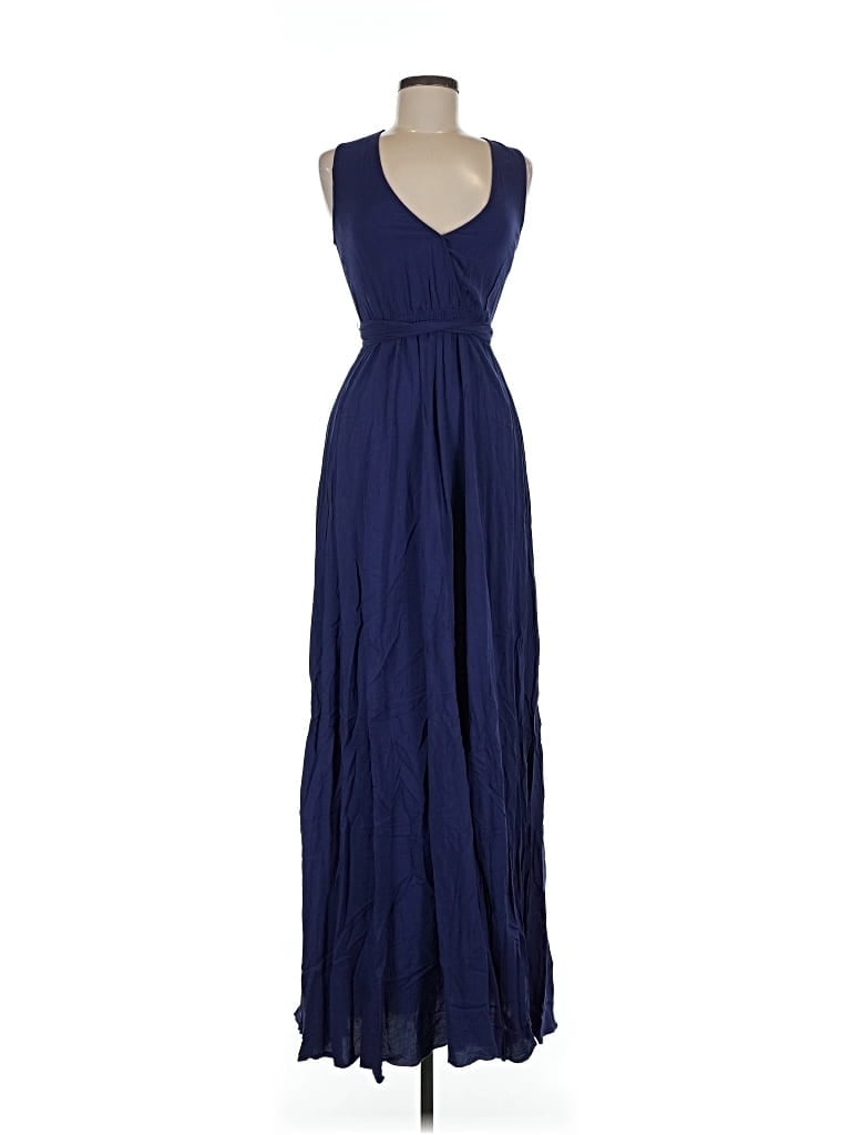 Pre-owned Lulus Casual Dress In Blue