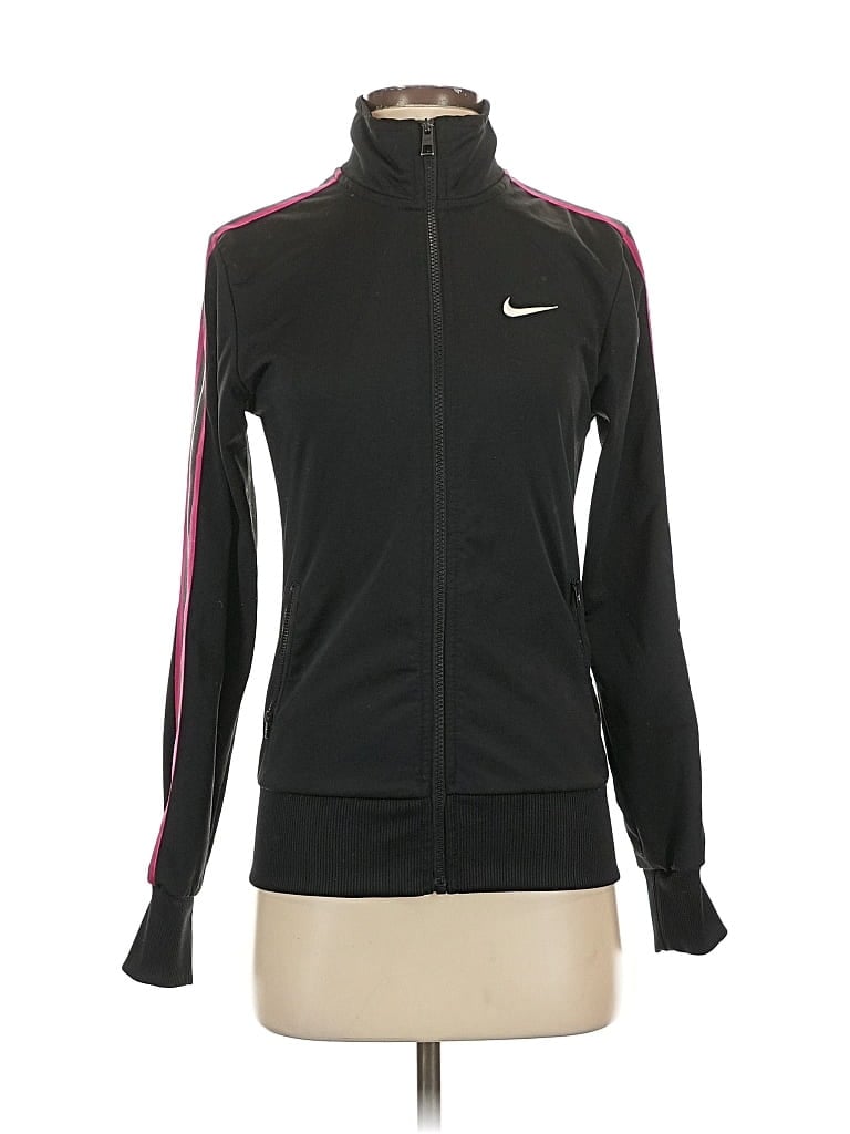 Pre-owned Nike Track Jacket In Black