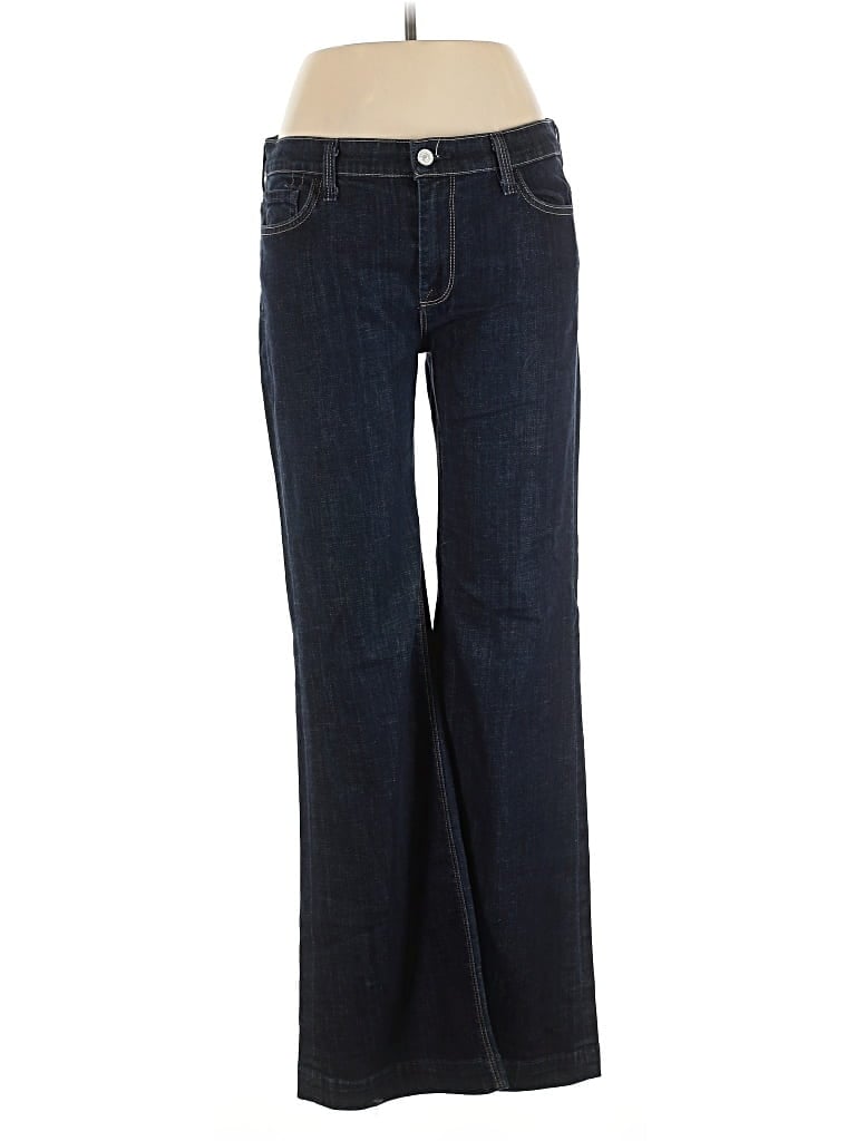 Pre-owned 7 For All Mankind Jeans In Blue