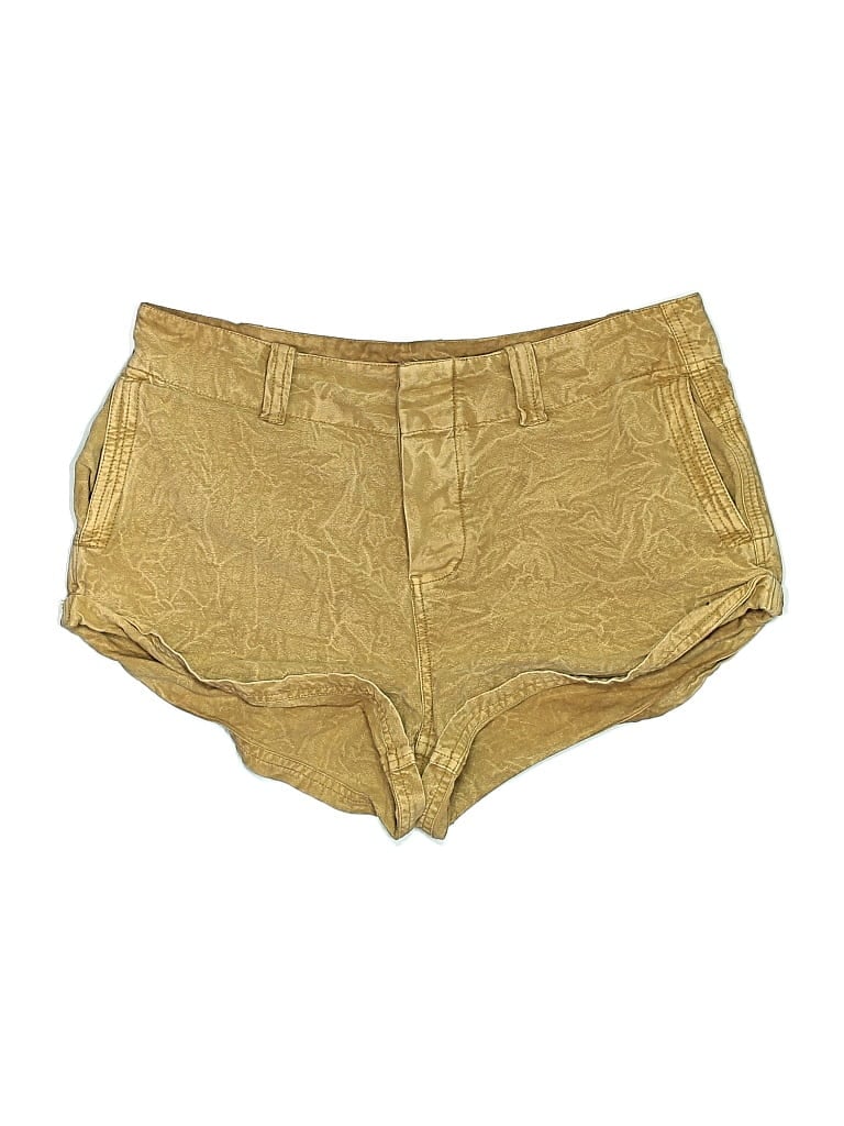 Pre-owned Free People Shorts In Gold