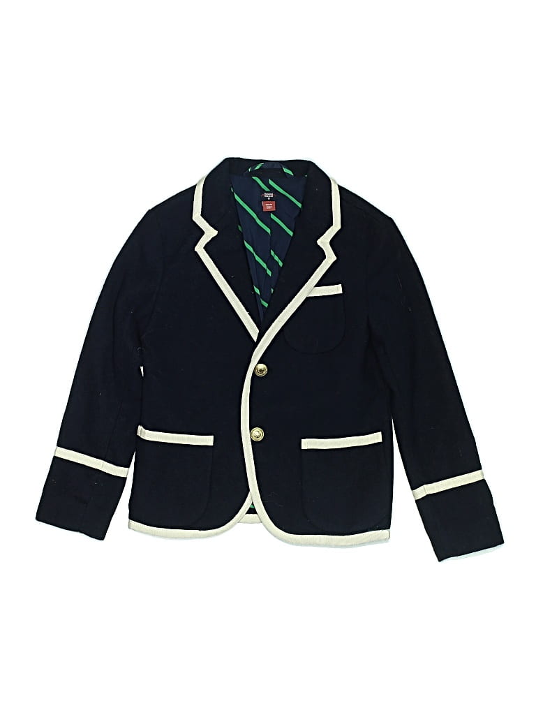 Pre-owned Assorted Brands Kids' Blazer Jacket In Blue