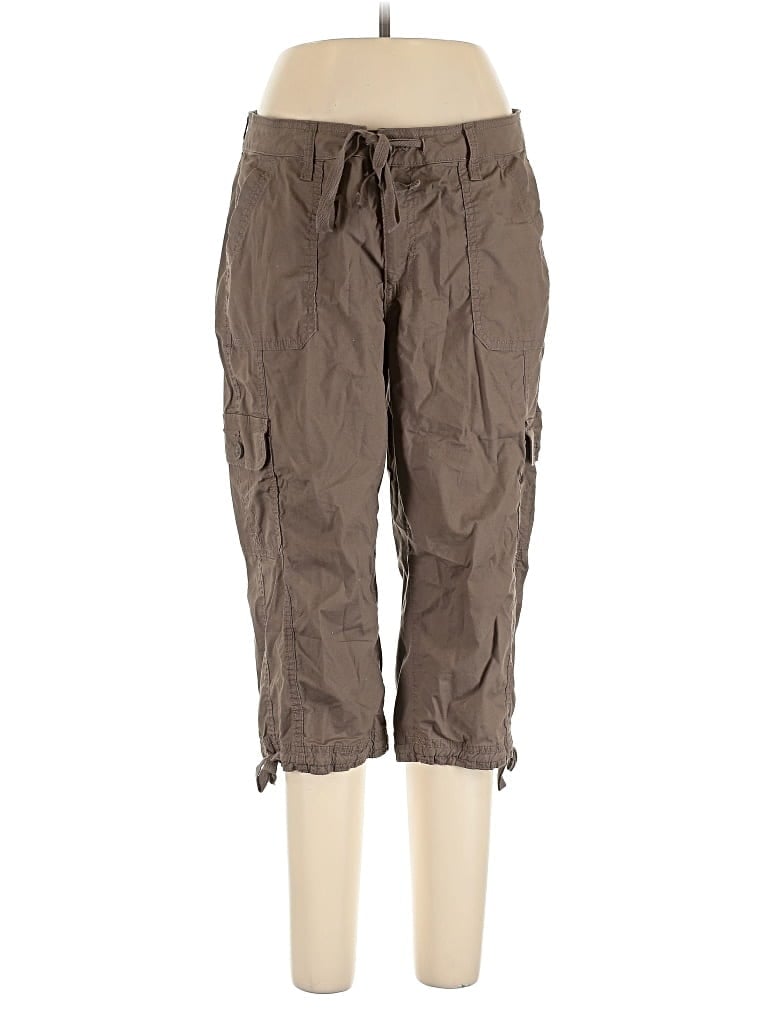 Pre-owned St. John's Bay Cargo Pants In Brown