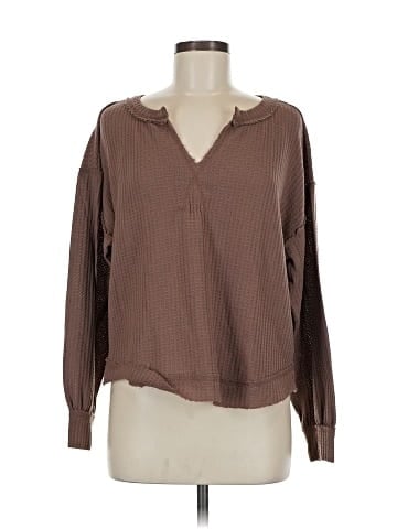 Adore Me Long Sleeve Blouse (view 1)