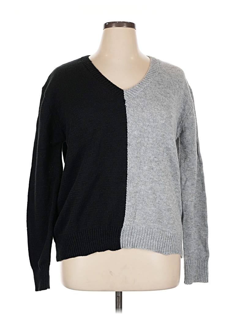 Pre-owned Unbranded Pullover Sweater In Gray