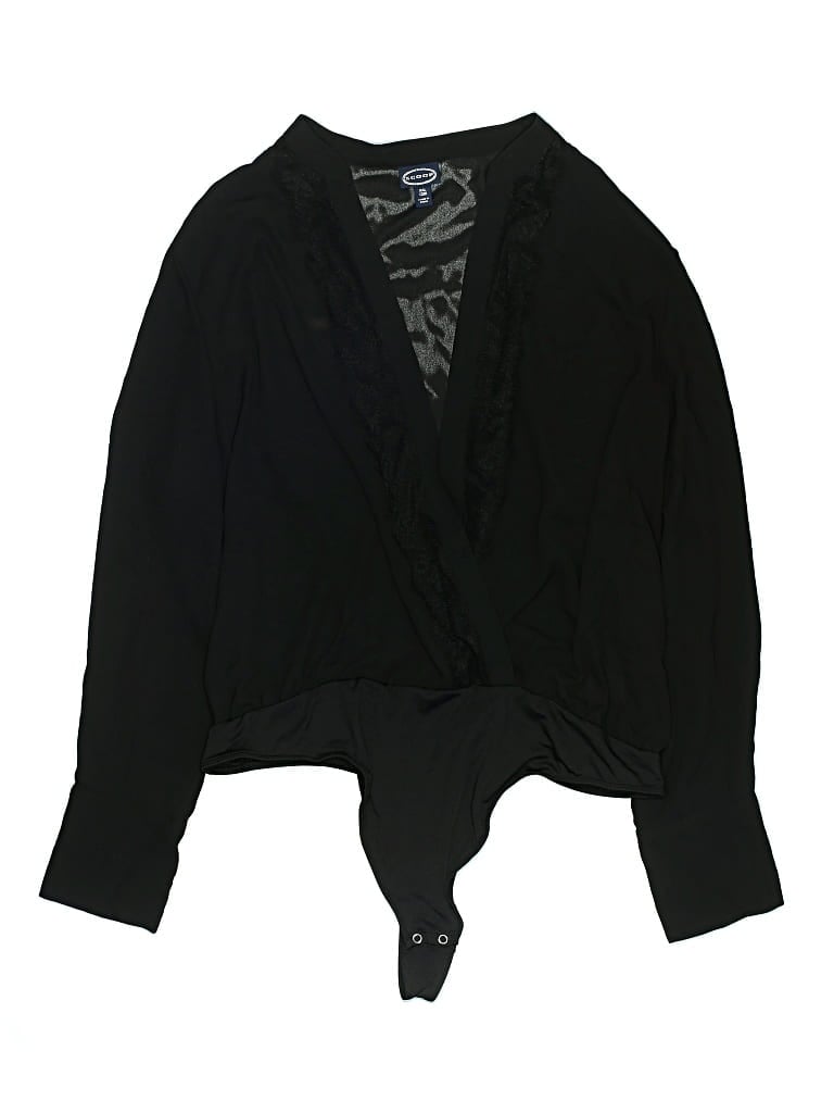 Pre-owned Scoop Kimono In Black