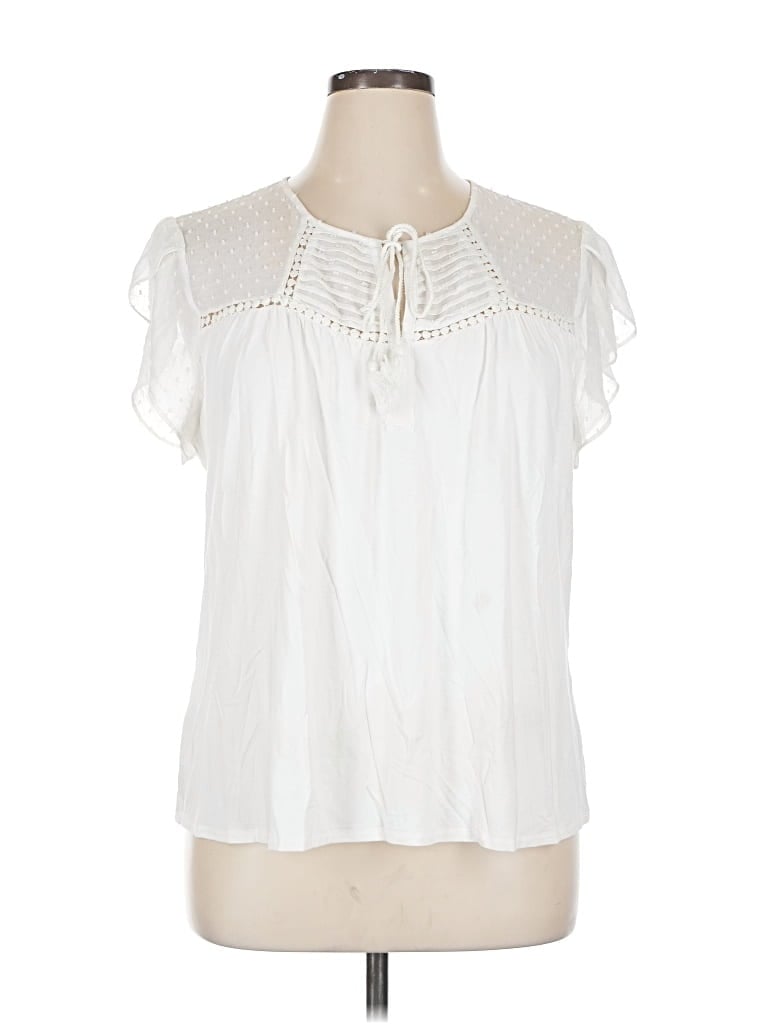 Pre-owned Daniel Rainn Sleeveless T-shirt In White