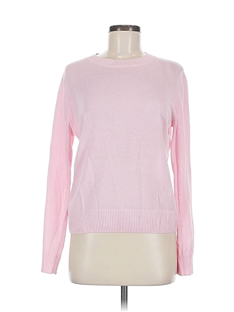 Pre-owned Mng Pullover Sweater In Pink