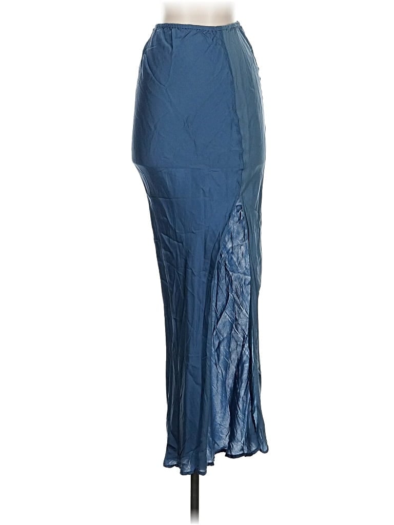 Pre-owned Indah Formal Skirt In Blue