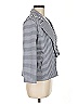 Erin London Stripes Gray Blazer Size 8 - photo 4