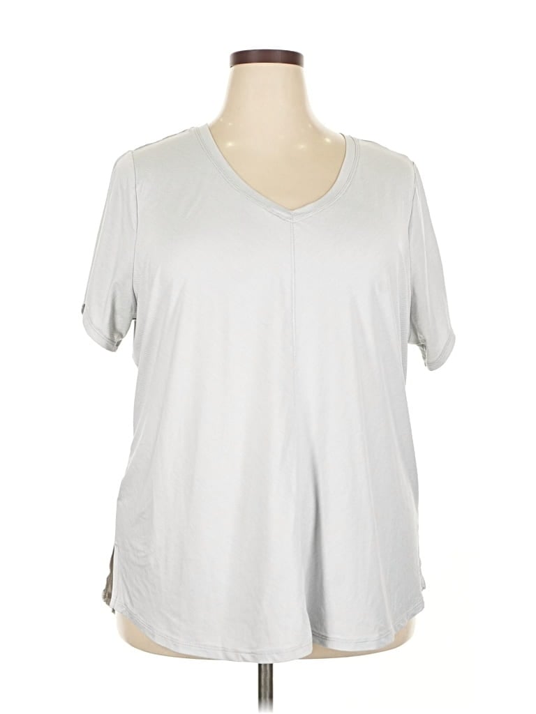 Pre-owned Rbx Short Sleeve T-shirt In Silver