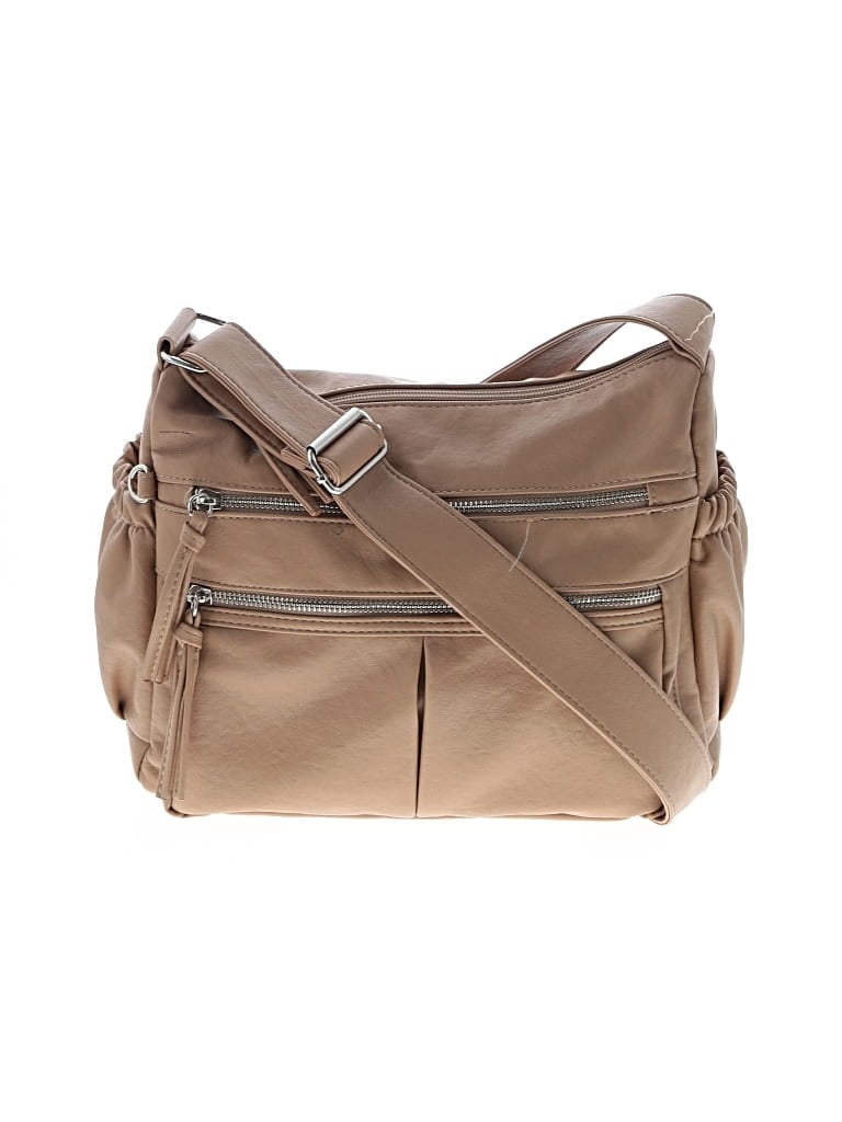 Pre-owned Bueno Crossbody Bag In Brown