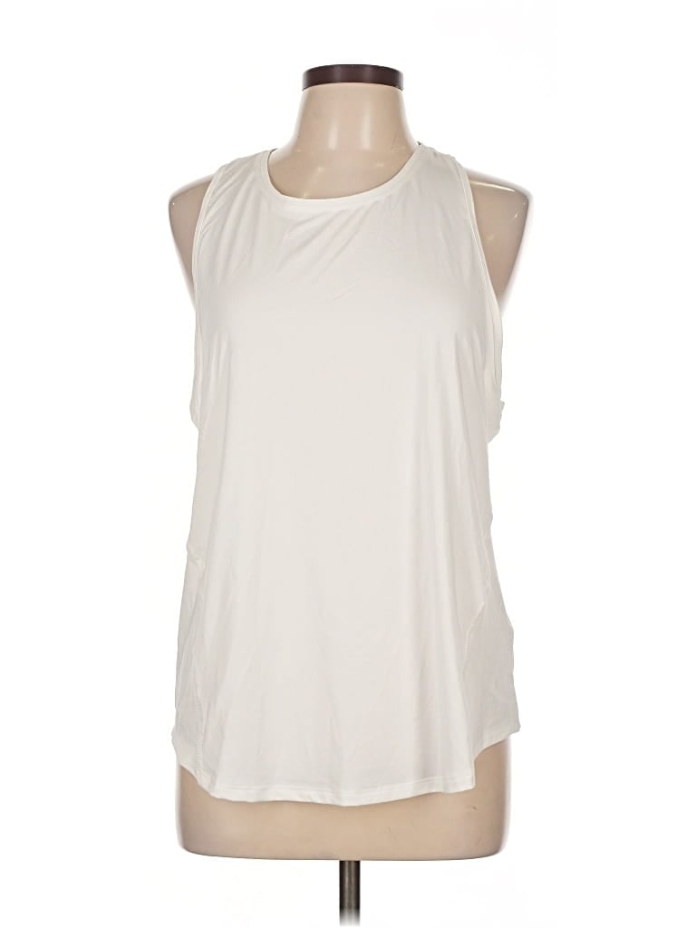 Pre-owned Primark Sleeveless T-shirt In White