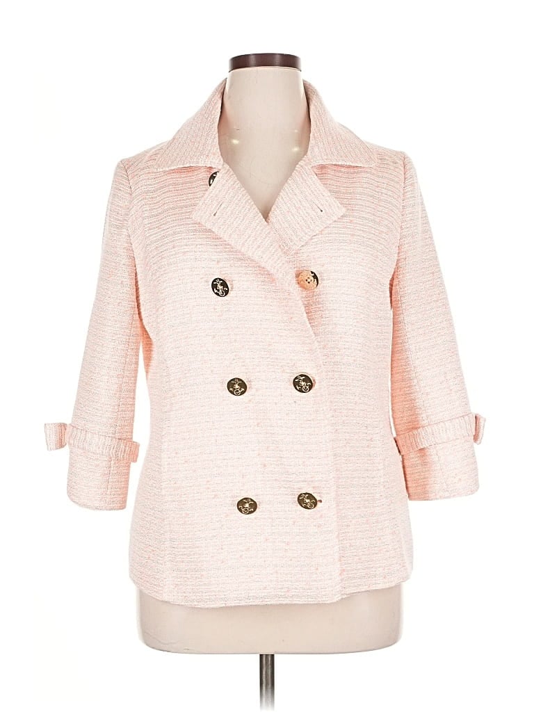 Julie Brown Coat In Pink