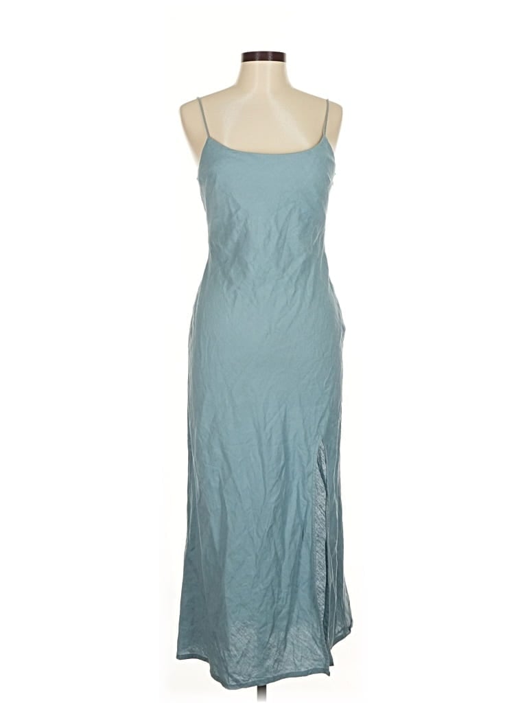 Pre-owned Asos Design Casual Dress In Blue