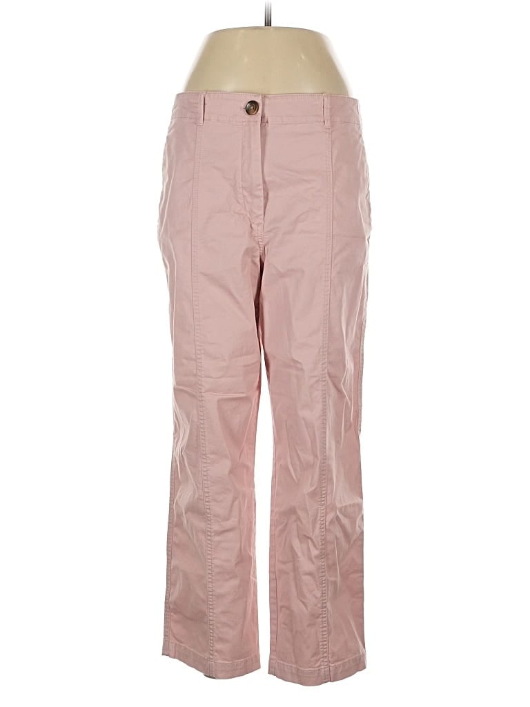 Pre-owned Ann Taylor Casual Pants In Pink
