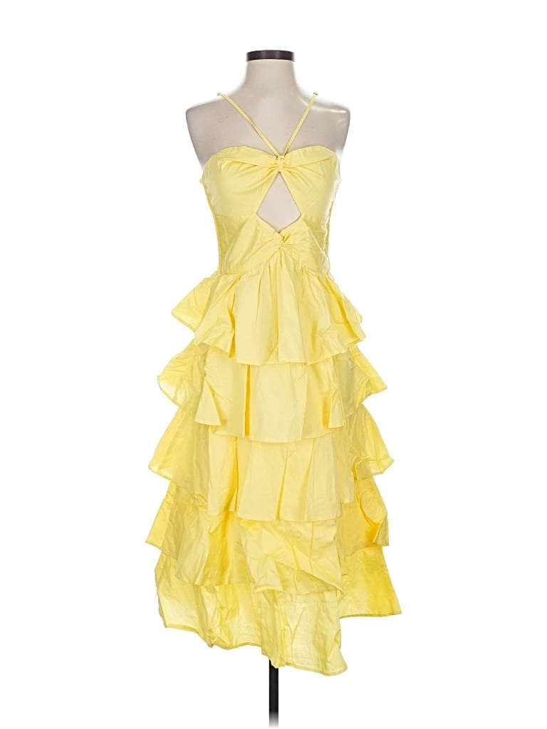 Assorted Brands Cocktail Dress In Yellow