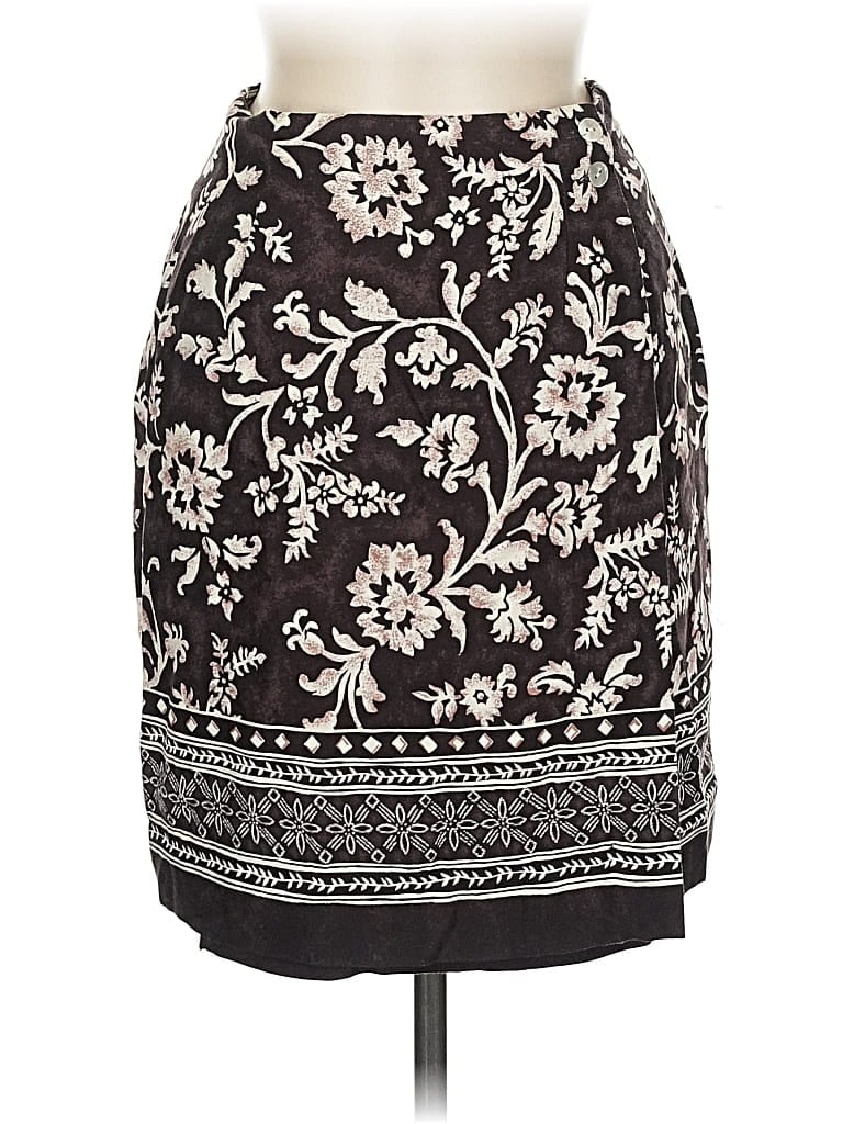 Pre-owned Talbots Casual Skirt In Brown