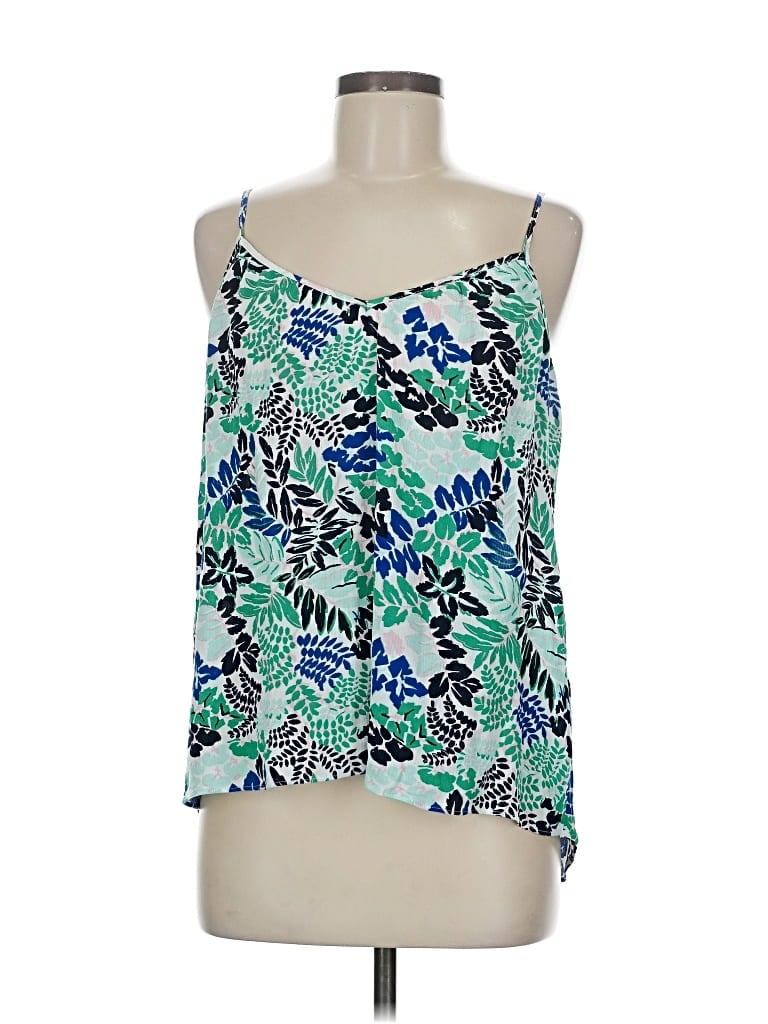 Pre-owned Joe Fresh Sleeveless Blouse In Green