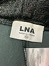 LNA 100% Polyurethane Metallic Black Casual Pants Size XS - photo 7