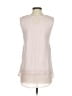 Marble Ivory Pink Sleeveless Blouse Size S - photo 2