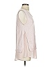 Marble Ivory Pink Sleeveless Blouse Size S - photo 4