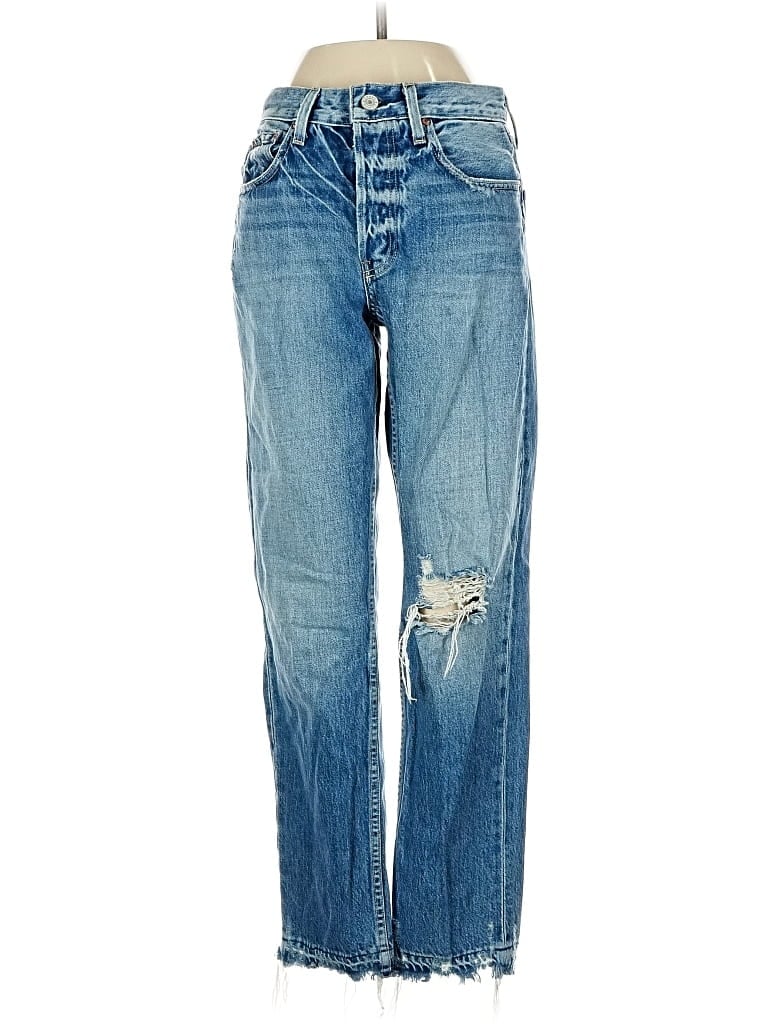 Pre-owned Trave Jeans In Blue