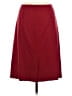 Talbots Solid Burgundy Formal Skirt Size 12 - photo 2