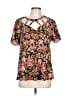 Torrid Pink Short Sleeve Blouse Size Lg Plus (0) - photo 1