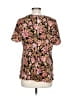 Torrid Pink Short Sleeve Blouse Size Lg Plus (0) - photo 2