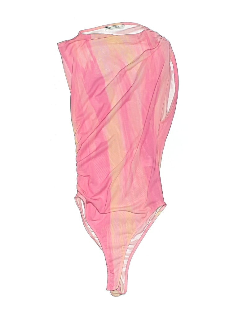 Pre-owned Zara Bodysuit In Pink