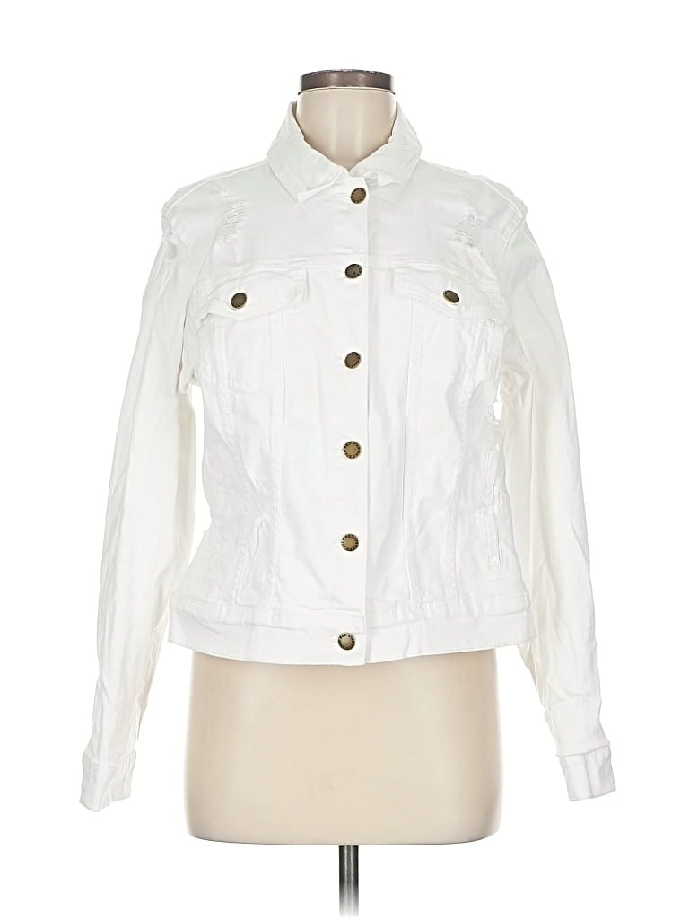 Pre-owned Assorted Brands Jacket In White