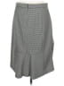 Ann Taylor Houndstooth Gray Casual Skirt Size 12 - photo 2