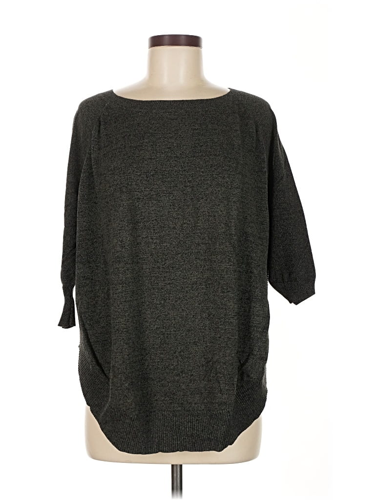 Pre-owned Express Pullover Sweater In Gray