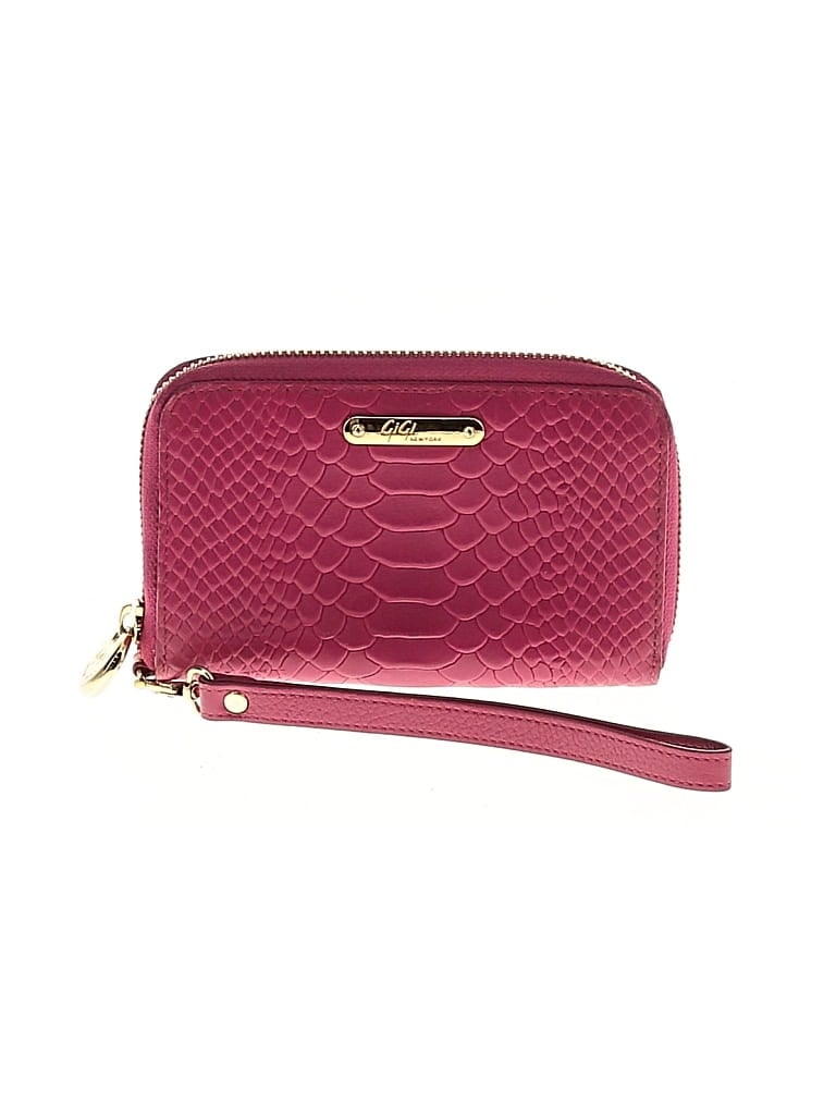 Pre-owned Gigi New York Wristlet In Pink