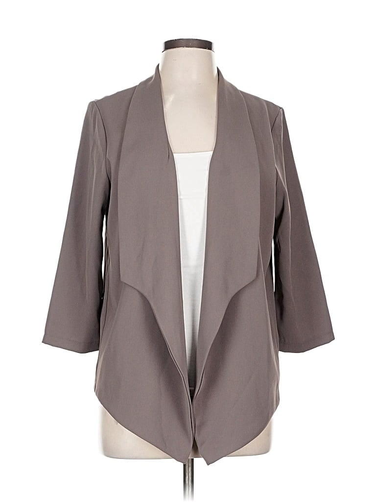 Pre-owned Le Lis Kimono In Gray
