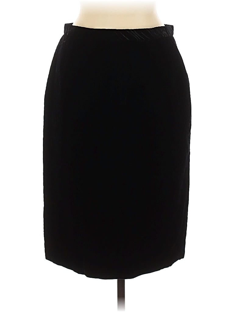 Pre-owned Unbranded Formal Skirt In Black