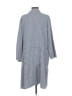Assorted Brands 100% Polyester Checkered-gingham Blue Gray Casual Dress Size S (estimated) - photo 2