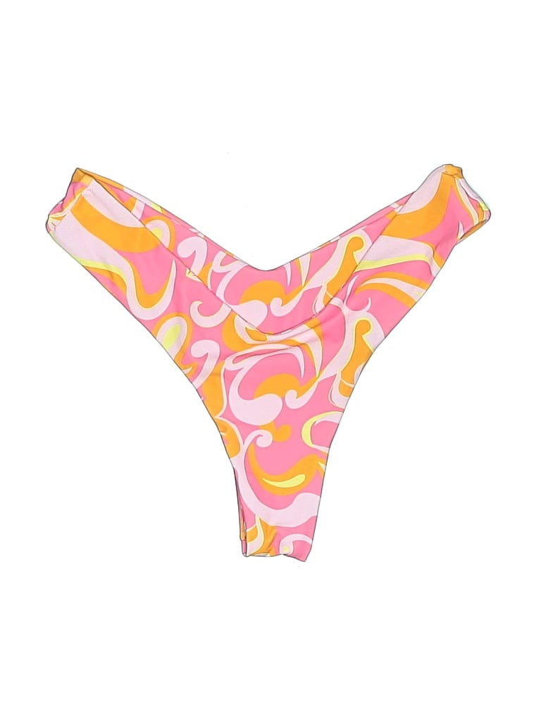 Pre-owned Aurelle Swimsuit Bottoms In Pink