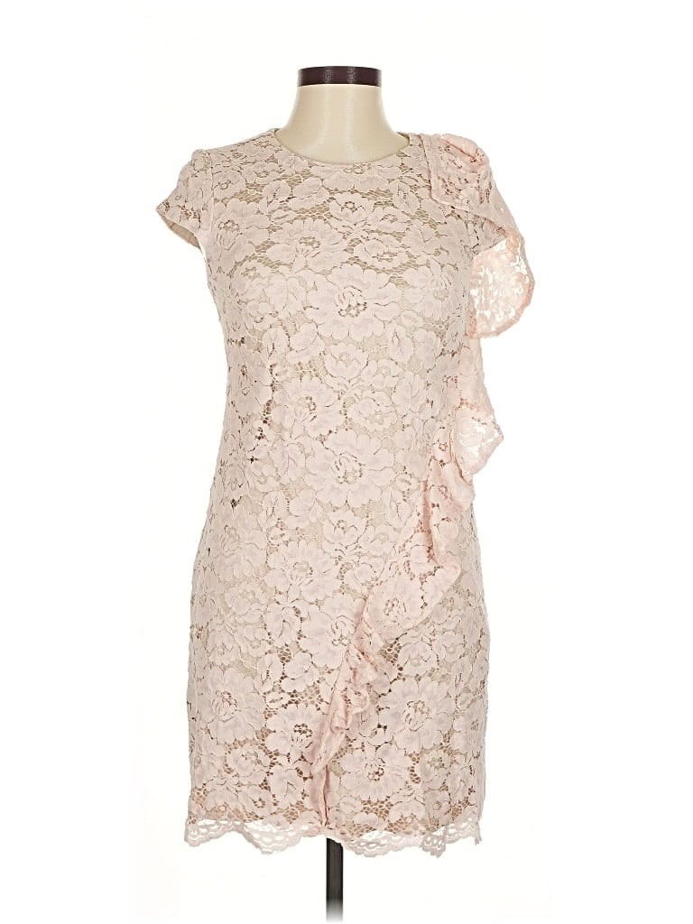 Pre-owned Vince Camuto Cocktail Dress In Brown