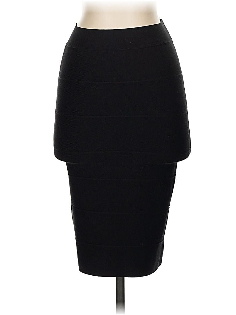 Pre-owned Romeo & Juliet Couture Formal Skirt In Black