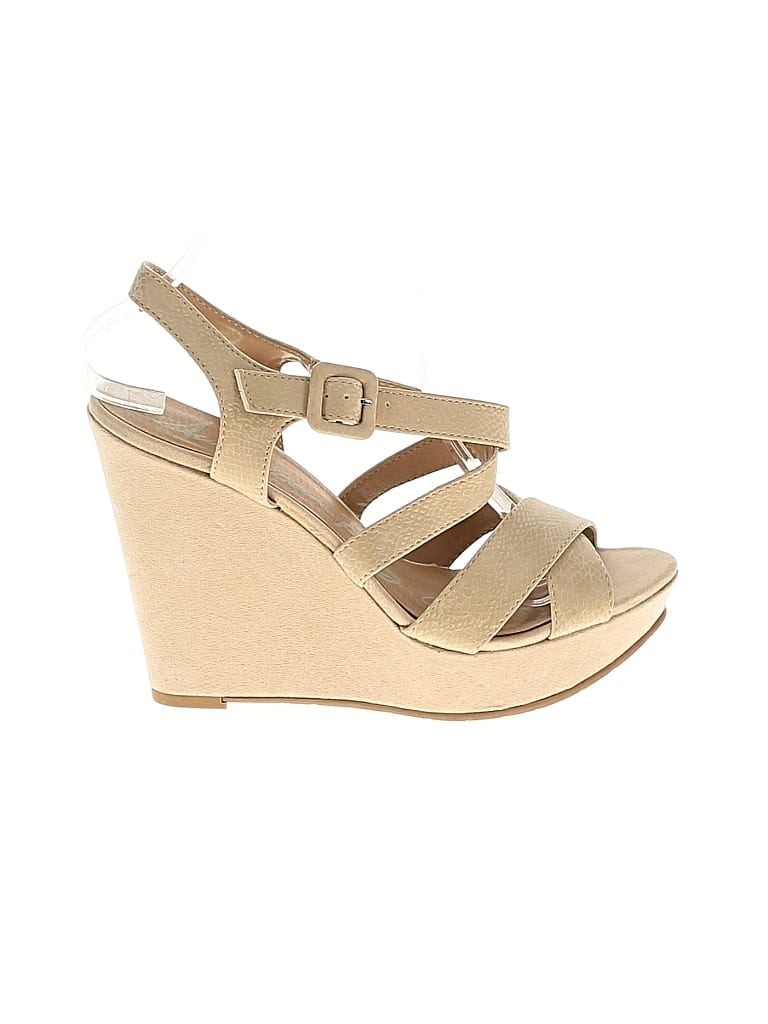 Pre-owned American Rag Cie Wedges In White