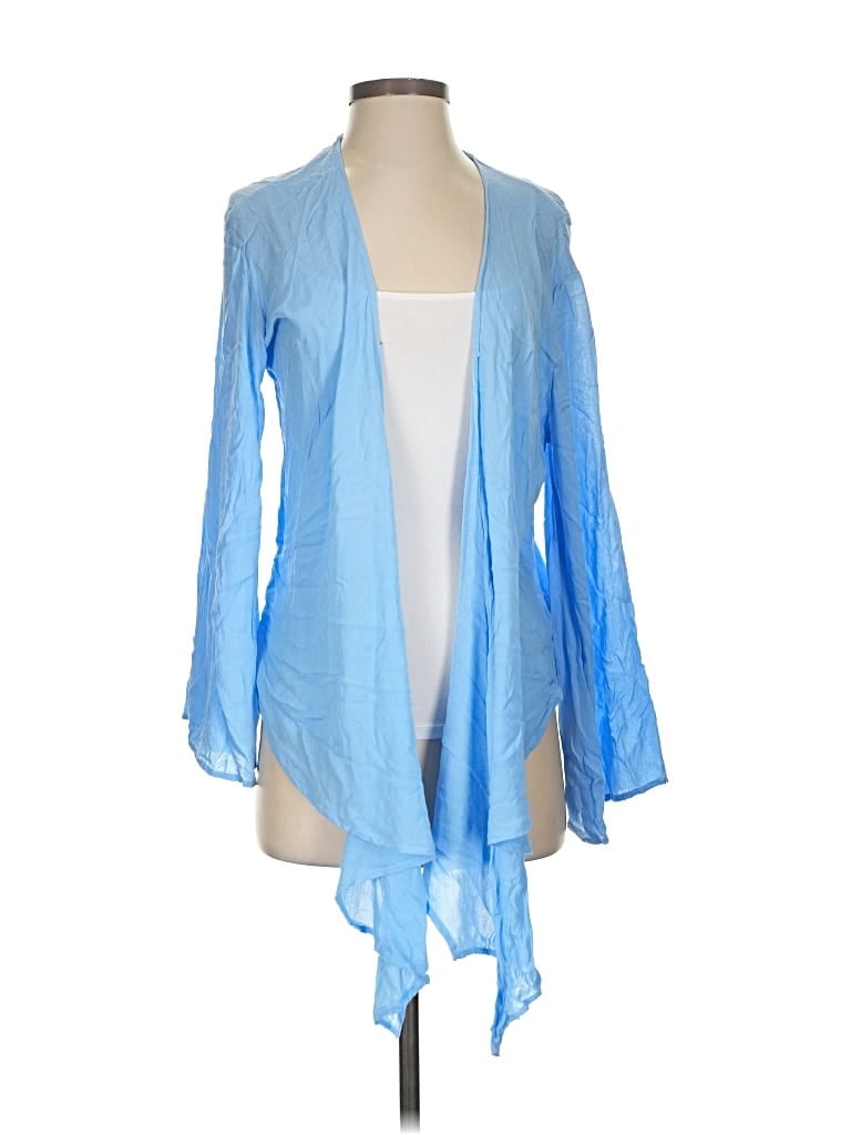 Pre-owned Yfb Kimono In Blue