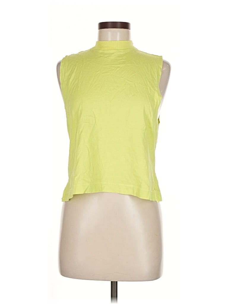 Pre-owned Electric & Rose Sleeveless T-shirt In Yellow