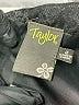 Taylor 100% Polyester Graphic Black Cocktail Dress Size 2 - photo 7
