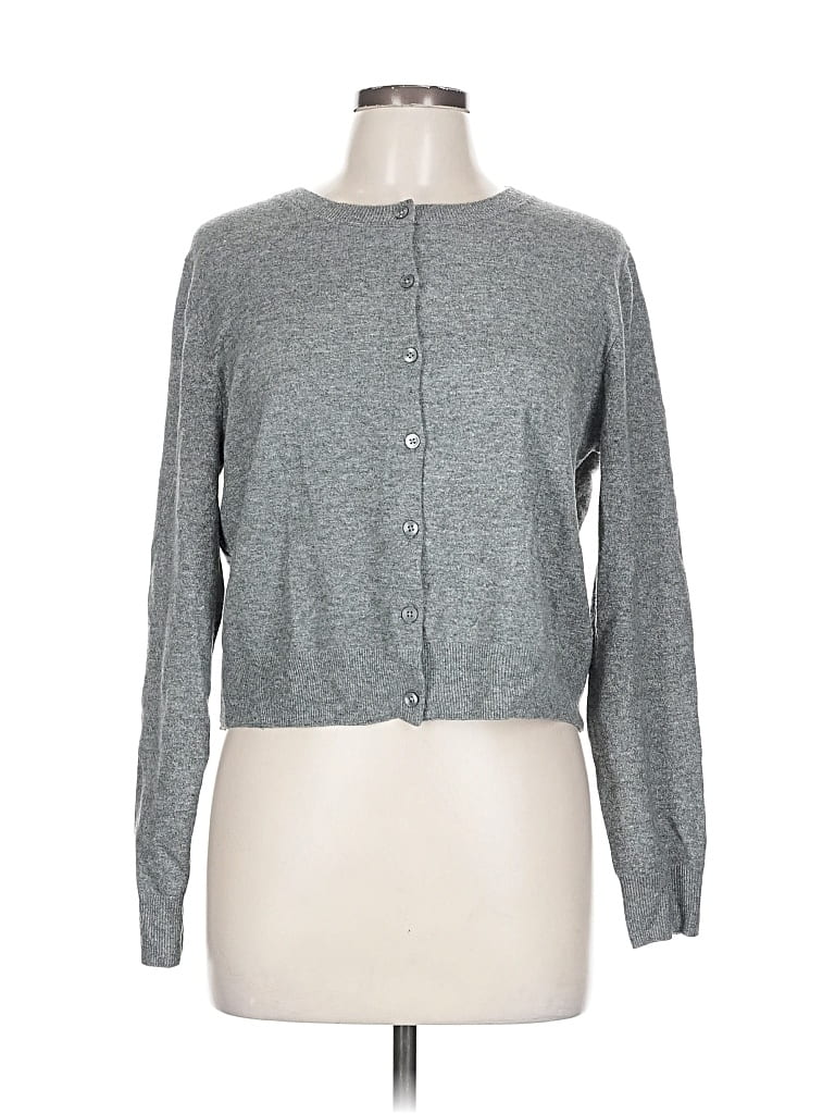 Pre-owned A New Day Cardigan Sweater In Gray