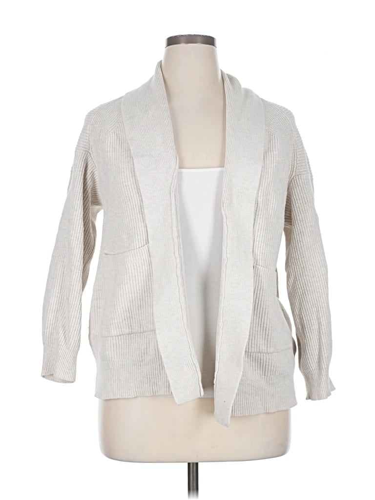 Pre-owned A New Day Cardigan Sweater In White