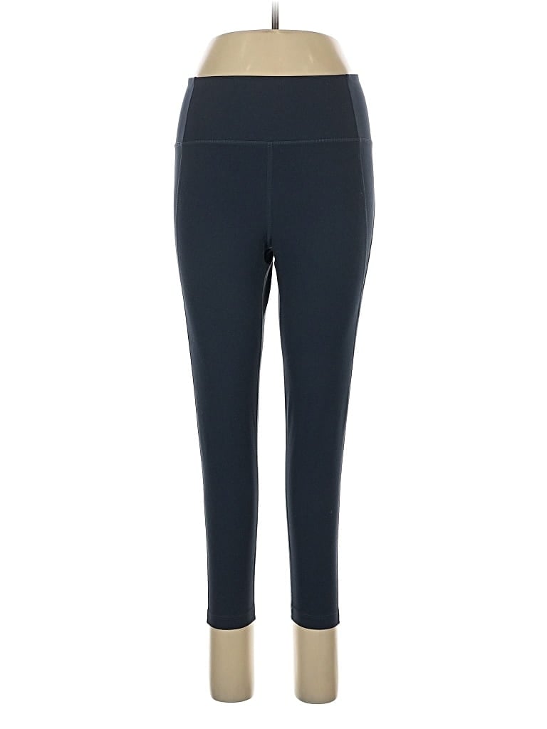 Pre-owned Girlfriend Collective Active Pants In Blue