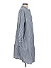 Assorted Brands 100% Polyester Checkered-gingham Blue Gray Casual Dress Size S (estimated) - photo 4