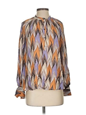 Closed Long Sleeve Blouse (view 1)